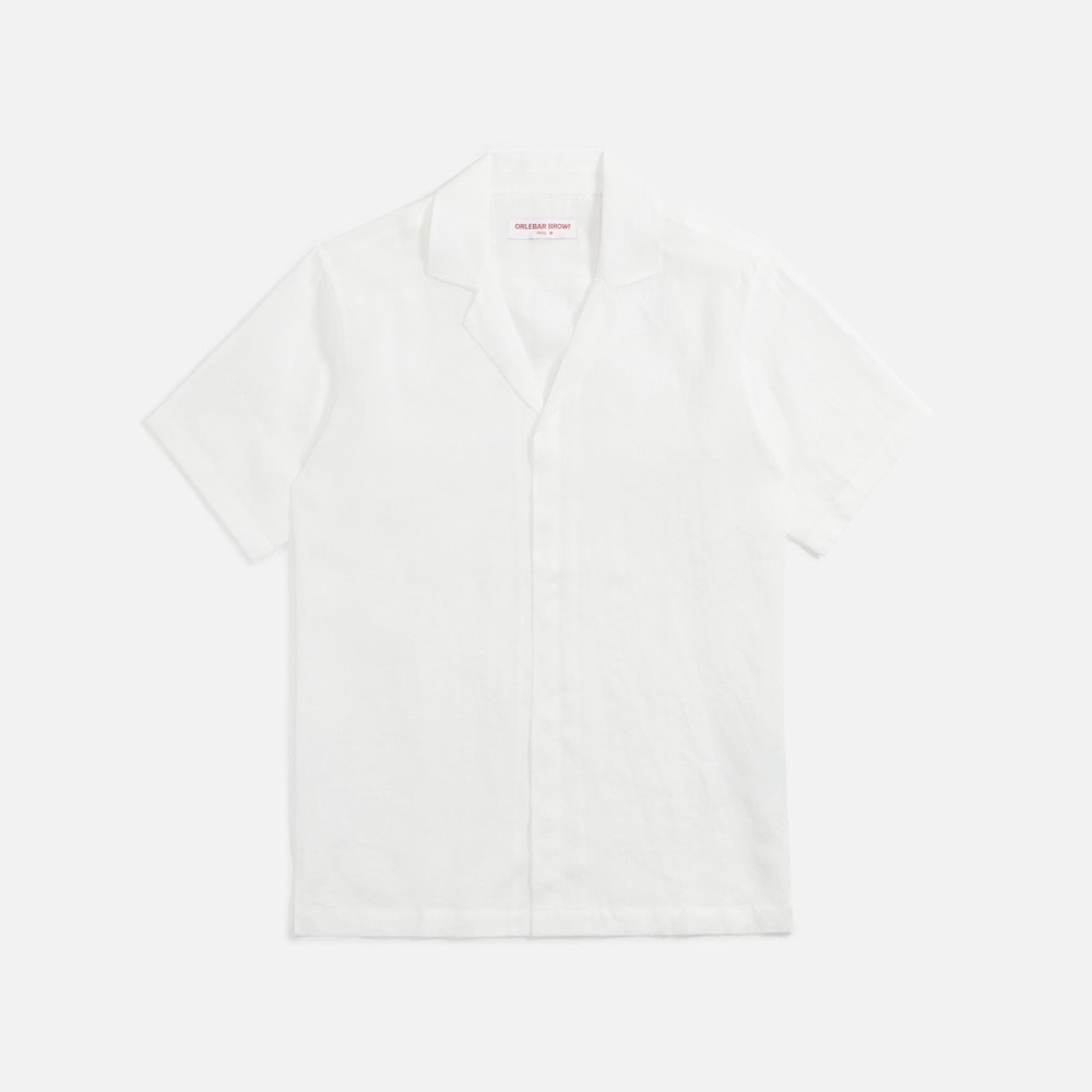 Orlebar Brown Maitan Linen Shirt